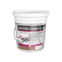 Lime paint with casein for indoor