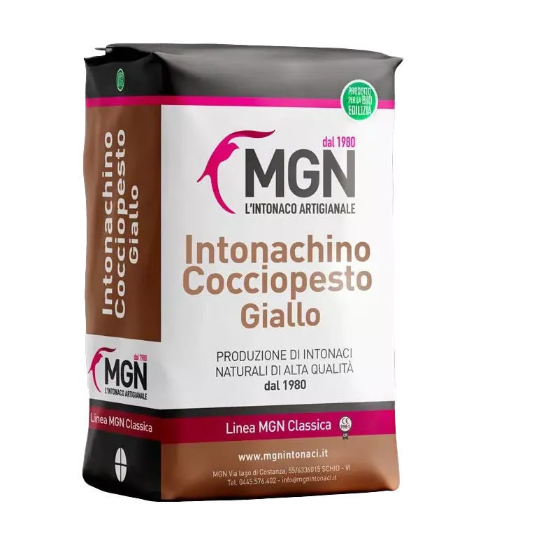 Antiksárga Cocciopesto nemesvakolat