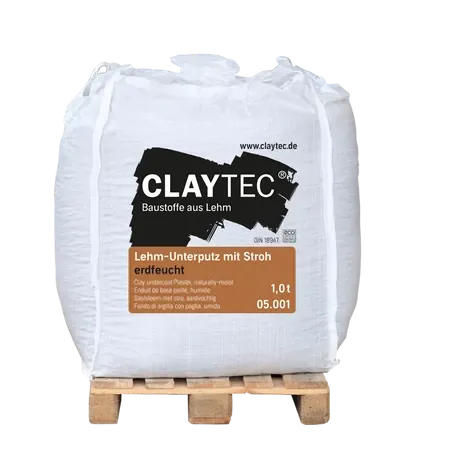 [HCT004] CLAY undercoat plaster with straw