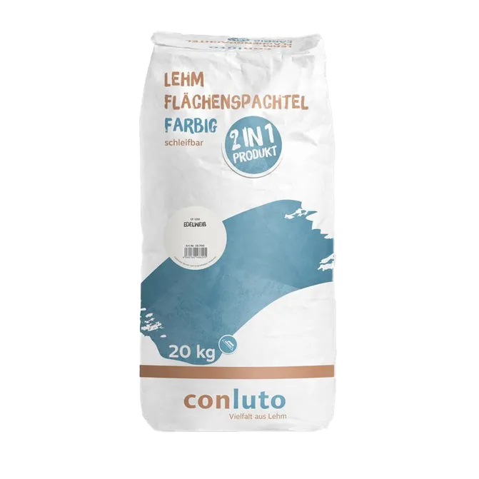 [HCN113.CF100] Clay surfacer Q4 (20 kg, White)