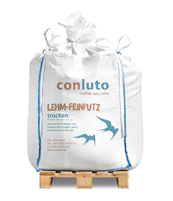 [HCN087] Clay smoothing plaster fine (1000 kg)