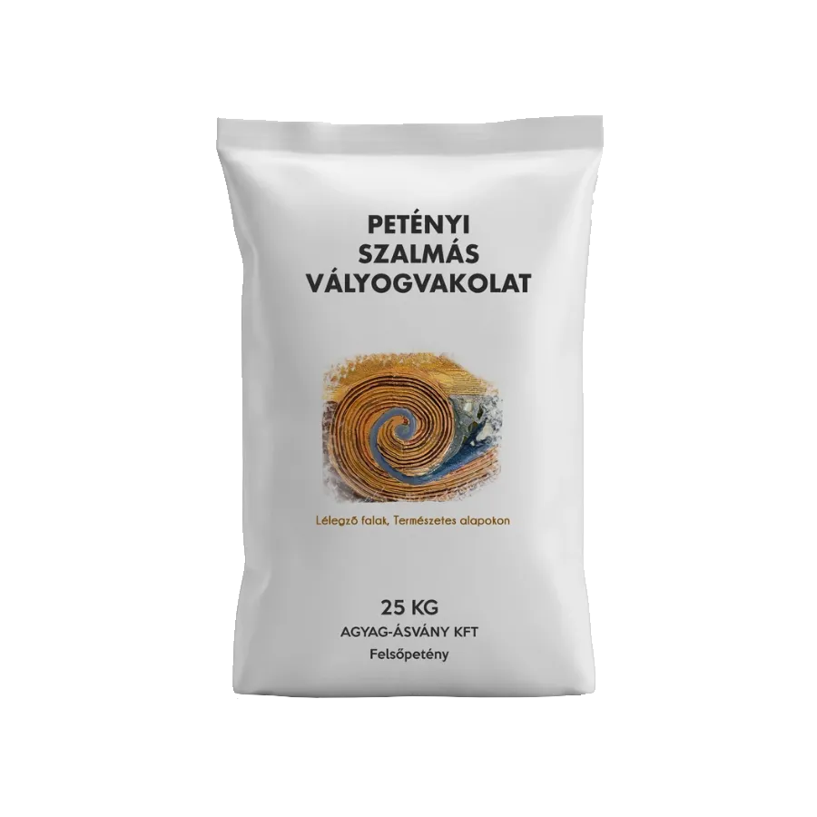 [HPE009] Szalmás vályog alapvakolat