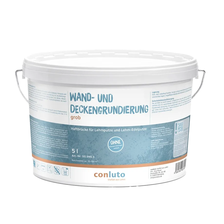 [HCN141] Wall and ceiling primer (5 L bucket)